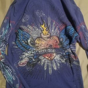 Harley Davidson Hooded Long Sleeve